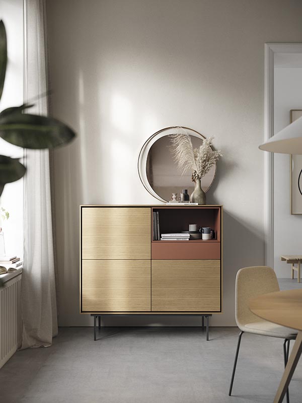 Treku Aura Sideboard in a dining room space