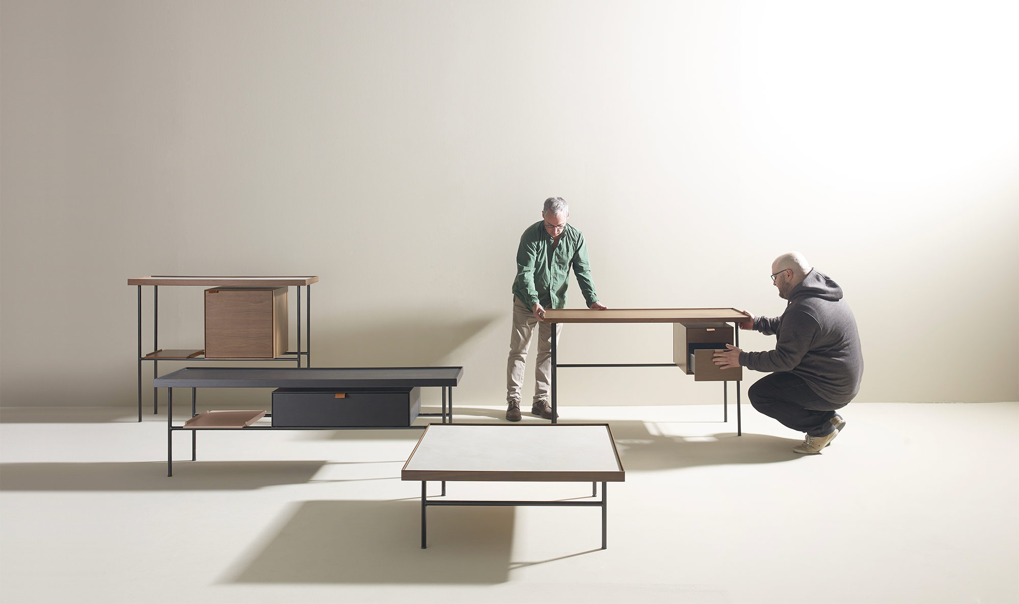 Kutxa Furniture collection design Iratzoki Lizaso